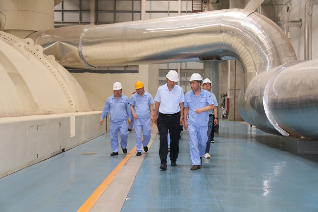 工控集團(tuán)黨委副書記、總經(jīng)理郭義民一行到萬基控股集團(tuán)調(diào)研